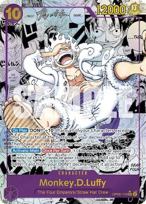 Monkey.D.Luffy (OP05-119) (Manga) #op5-119 – Premium Booster -The Best-