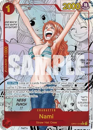 Nami (OP01-016) (Manga) #op1-016 – Premium Booster -The Best-