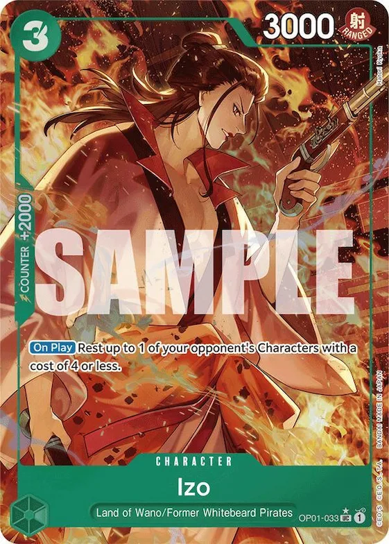 Izo (OP01-033) (Alternate Art) #op1-033 – Premium Booster -The Best-