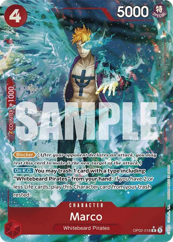 Marco (Full Art) #op2-018 – Premium Booster -The Best-