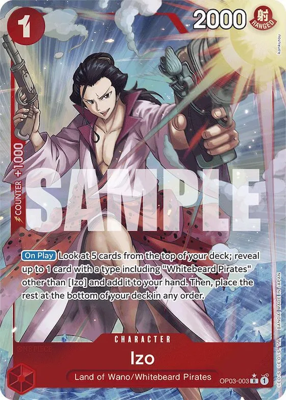 Izo (OP03-003) (Full Art) #op3-003 – Premium Booster -The Best-