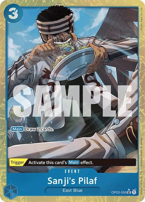 Sanji's Pilaf (Alternate Art) #op3-056 – Premium Booster -The Best-