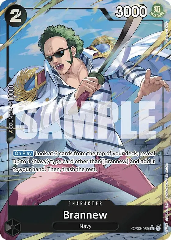 Brannew (Alternate Art) #op3-089 – Premium Booster -The Best-