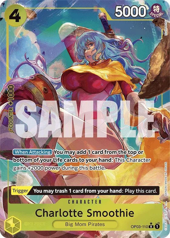 Charlotte Smoothie (Full Art) #op3-110 – Premium Booster -The Best-