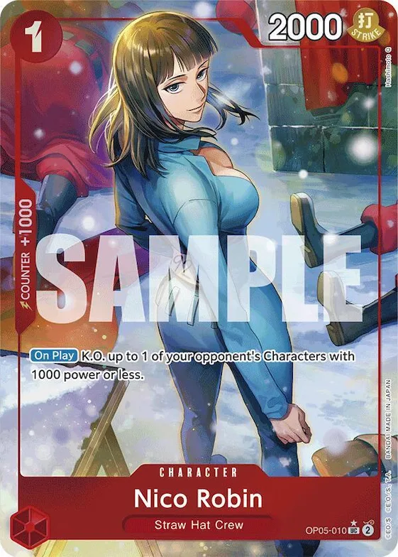 Nico Robin (Full Art) #op5-010 – Premium Booster -The Best-