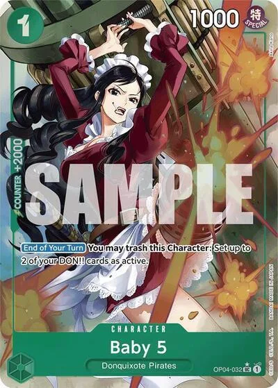 Baby 5 (OP04-032) (Full Art) #op4-032 – Premium Booster -The Best-