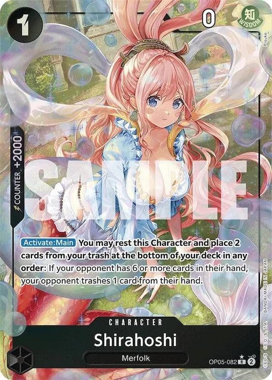 Shirahoshi (OP05-082) (Alternate Art) #op5-082 – Premium Booster -The Best-