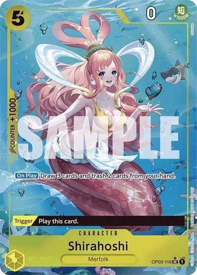 Shirahoshi (OP03-116) (Full Art) #op3-116 – Premium Booster -The Best-