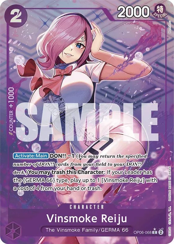 Vinsmoke Reiju (OP06-068) (Full Art) #op6-068 – Premium Booster -The Best-