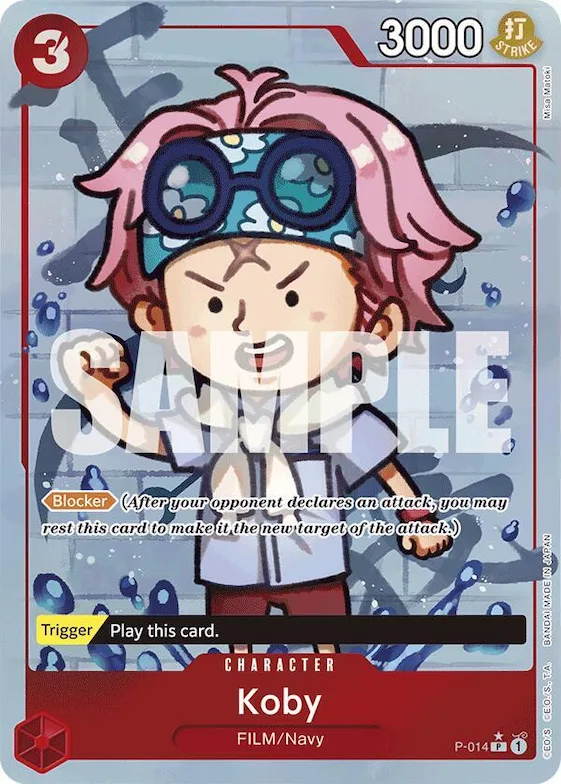 Koby (Full Art) #p-014 – Premium Booster -The Best-