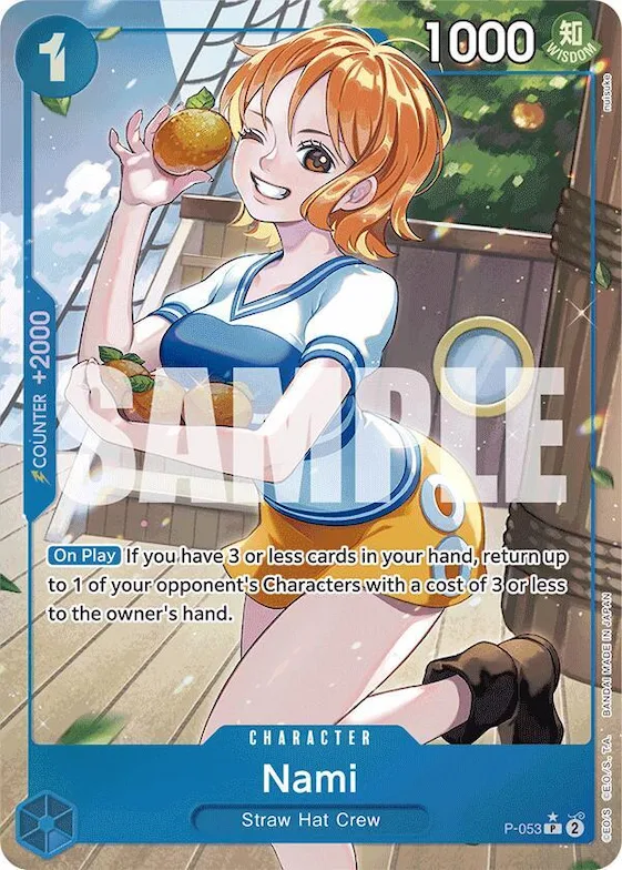 Nami (P-053) (Full Art) #p-053 – Premium Booster -The Best-