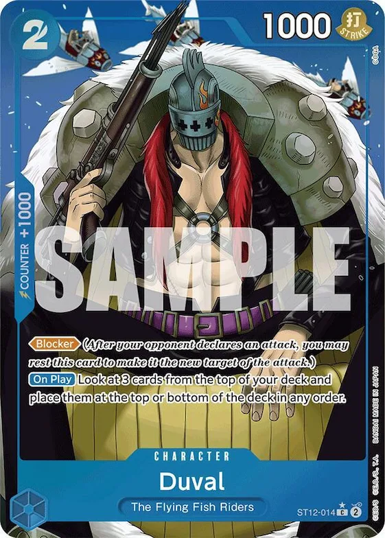 Duval (Full Art) #st12-014 – Premium Booster -The Best-