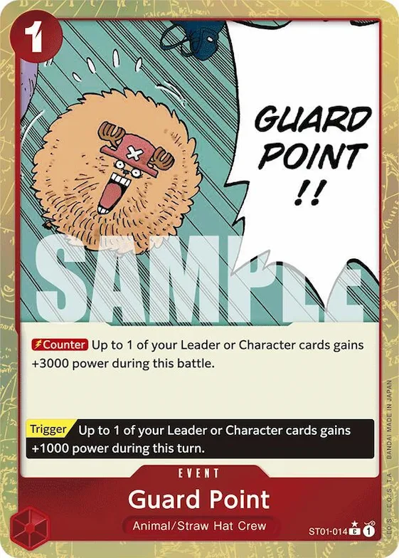 Guard Point (Textured Foil) #st1-014 – Premium Booster -The Best-