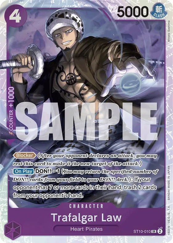 Trafalgar Law (ST10-010) (Reprint) #st10-010 – Premium Booster -The Best-