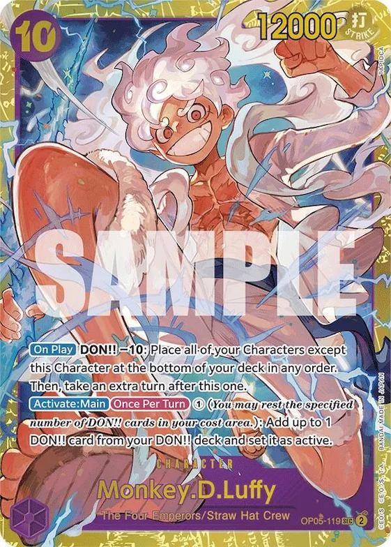 Monkey.D.Luffy (OP05-119) (Reprint) #op5-119 – Premium Booster -The Best-