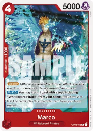 Marco #op2-018 – Starter Deck 15: RED Edward.Newgate