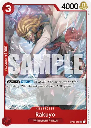 Rakuyo op2-019 – ST15 – Starter Deck 15: RED Edward.Newgate