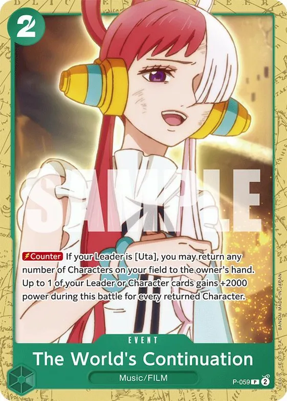 The World's Continuation #p-059 – Starter Deck 16: GREEN Uta