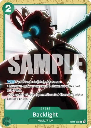 À contre-jour st11-003 – ST16 – Starter Deck 16: GREEN Uta
