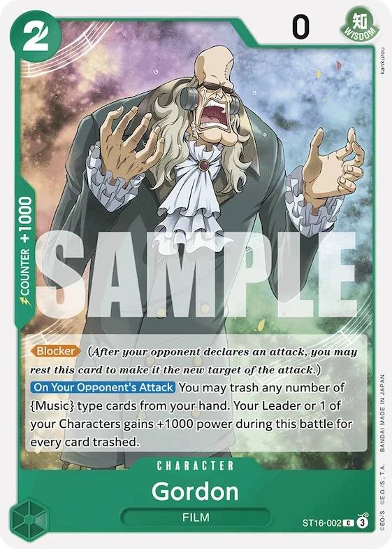 Gordon st16-002 – ST16 – Starter Deck 16: GREEN Uta