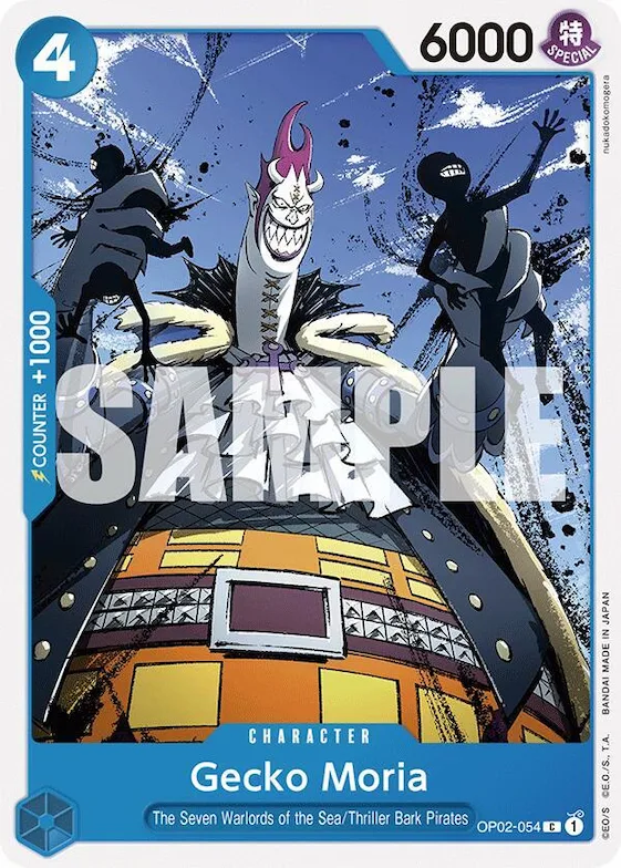 Gecko Moria (OP02-054) #op2-054 – Starter Deck 17: BLUE Donquixote Doflamingo