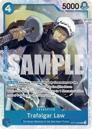 Trafalgar Law (ST17-002) #st17-002 – Starter Deck 17: BLUE Donquixote Doflamingo