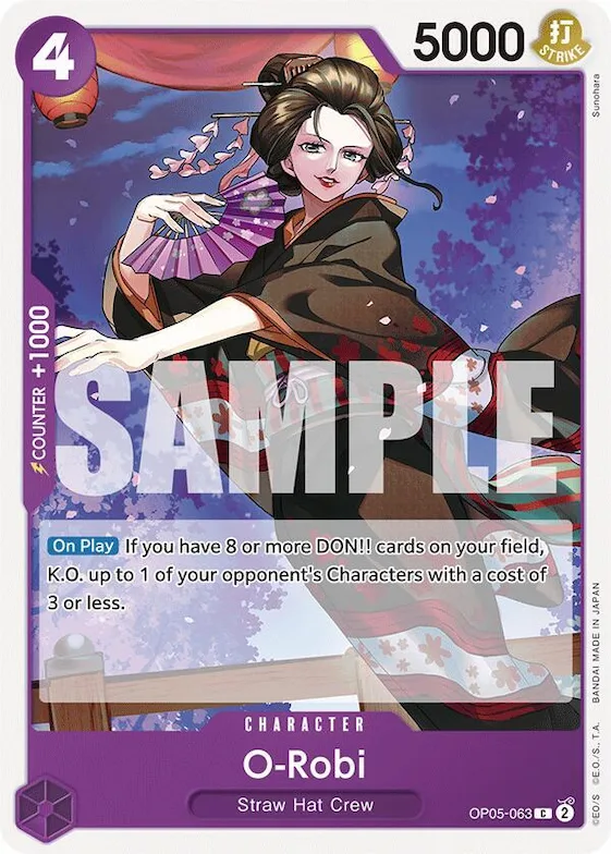 O-Robi #op5-063 – Starter Deck 18: PURPLE Monkey.D.Luffy