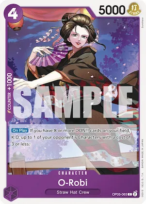 O-Robi op5-063 – ST18 – Starter Deck 18: PURPLE Monkey.D.Luffy