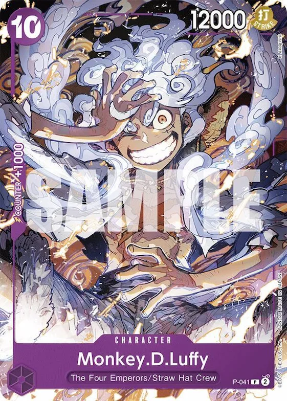 Monkey.D.Luffy (P-041) #p-041 – Starter Deck 18: PURPLE Monkey.D.Luffy
