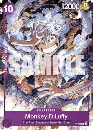 Monkey.D.Luffy (P-041) #p-041 – Starter Deck 18: PURPLE Monkey.D.Luffy