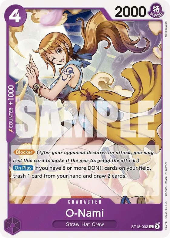 O-Nami #st18-002 – Starter Deck 18: PURPLE Monkey.D.Luffy