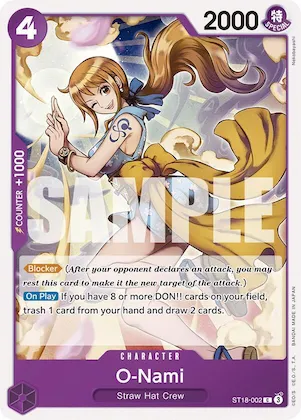 O-Nami #st18-002 – Starter Deck 18: PURPLE Monkey.D.Luffy