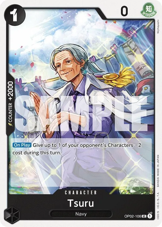 Tsuru #op2-106 – Starter Deck 19: BLACK Smoker