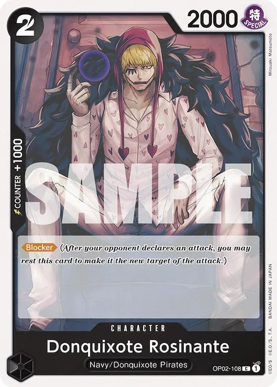 Don Quijote Rosinante op2-108 – ST19 – Starter Deck 19: BLACK Smoker