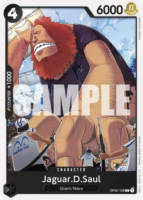 Jaguar.D.Saul #op2-109 – Starter Deck 19: BLACK Smoker