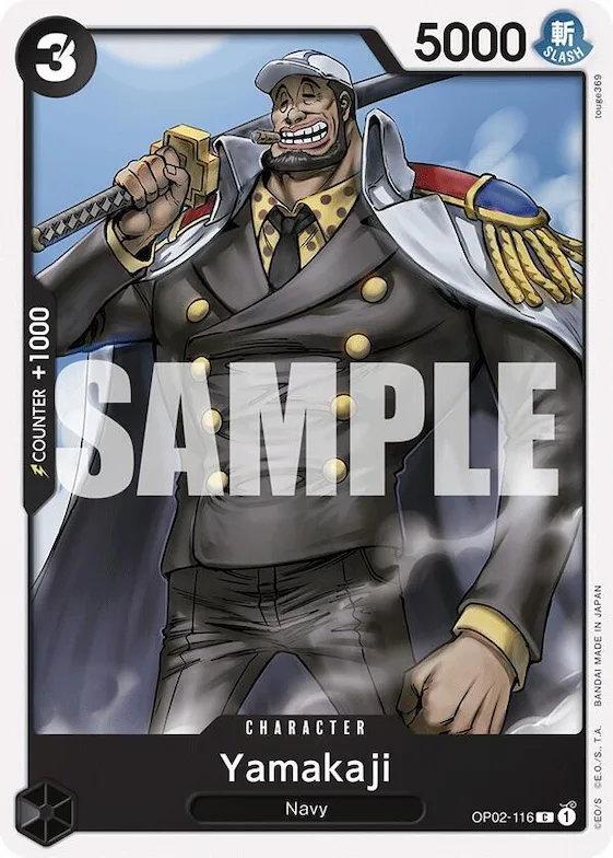 Yamakaji #op2-116 – Starter Deck 19: BLACK Smoker