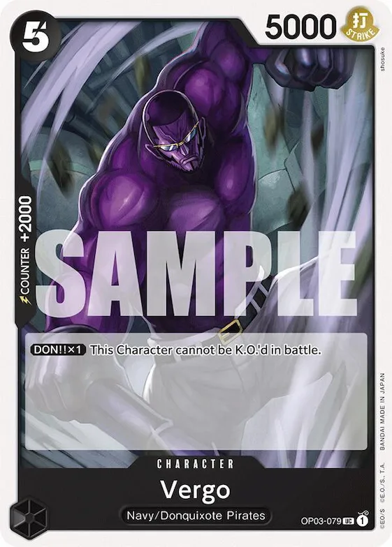 Vergo #op3-079 – Starter Deck 19: BLACK Smoker
