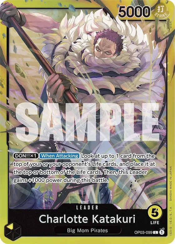 Charlotte Katakuri (OP03-099) #op3-099 – Starter Deck 20: YELLOW Charlotte Katakuri