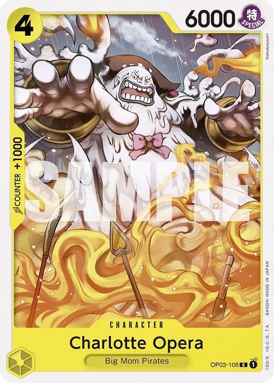 Charlotte Opéra op3-106 – ST20 – Starter Deck 20: YELLOW Charlotte Katakuri