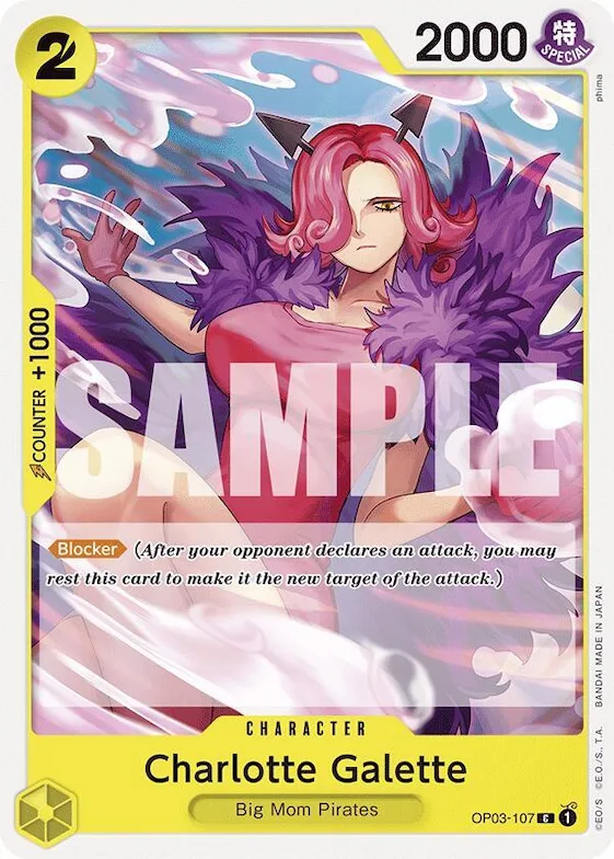 Charlotte Galette #op3-107 – Starter Deck 20: YELLOW Charlotte Katakuri