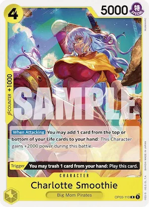 Charlotte Smoothie op3-110 – ST20 – Starter Deck 20: YELLOW Charlotte Katakuri