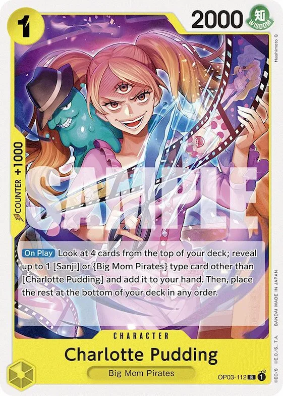 Charlotte Pudding (OP03-112) #op3-112 – Starter Deck 20: YELLOW Charlotte Katakuri