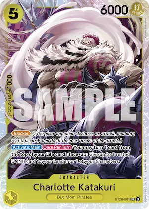 Charlotte Katakuri (ST20-001) #st20-001 – Starter Deck 20: YELLOW Charlotte Katakuri