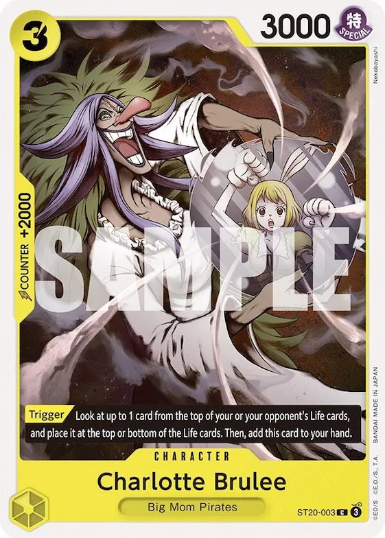 Charlotte Brûlée st20-003 – ST20 – Starter Deck 20: YELLOW Charlotte Katakuri