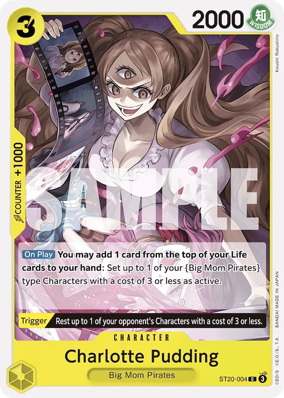 Charlotte Pudding (ST20-004) #st20-004 – Starter Deck 20: YELLOW Charlotte Katakuri