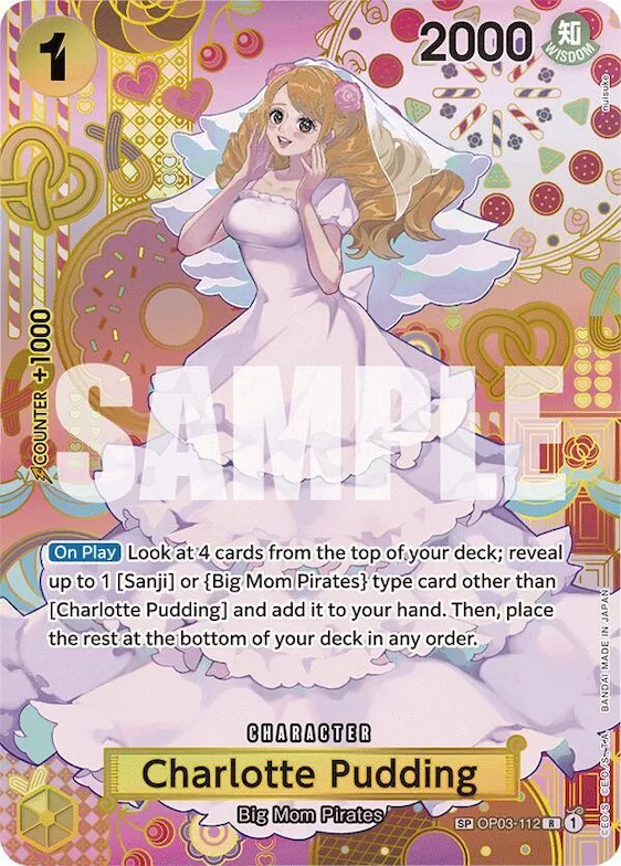 Charlotte Pudding (SP) #op3-112 – Two Legends