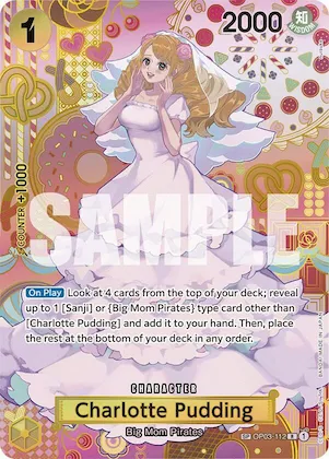 Charlotte Pudding (SP) #op3-112 – Two Legends