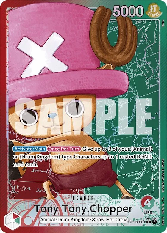 Tony Tony.Chopper (001) (Parallel) #op8-001 – Two Legends