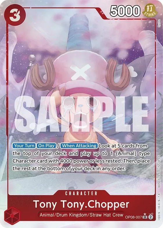 Tony Tony.Chopper (0070) (Parallel) #op8-007 – Two Legends