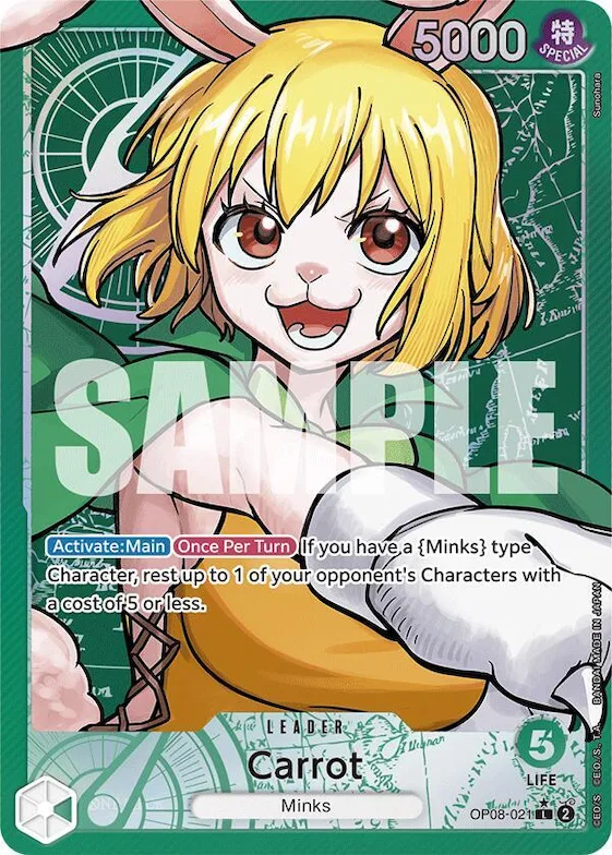 Carrot (021) (Parallel) #op8-021 – Two Legends